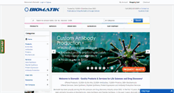 Desktop Screenshot of biomatik.com