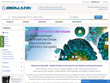 Tablet Screenshot of biomatik.com